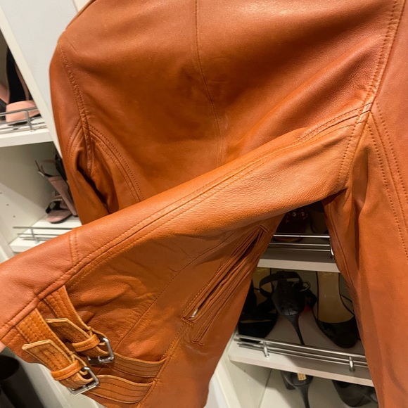 IRO Han Leather Moto Jacket. New Without tag - Picture 3 of 4